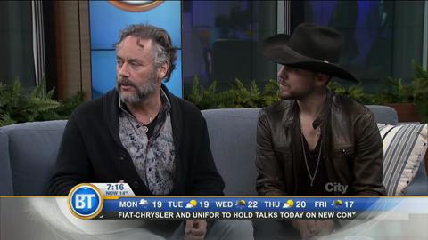Brett Kissel and Brett Wilson are teaming up to battle cancer