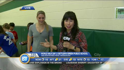 Pay Chen live at World School Milk Day (2 of 3)