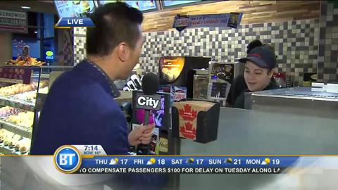 Live at Tim Hortons for #NationalCoffeeDay