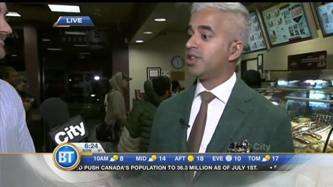 Tim Hortons Helps Canadians Pay It Forward On National Coffee Day!