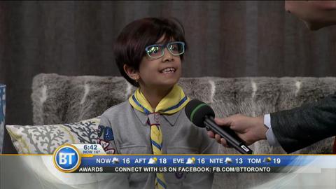 Apples for appreciation with Scouts Canada
